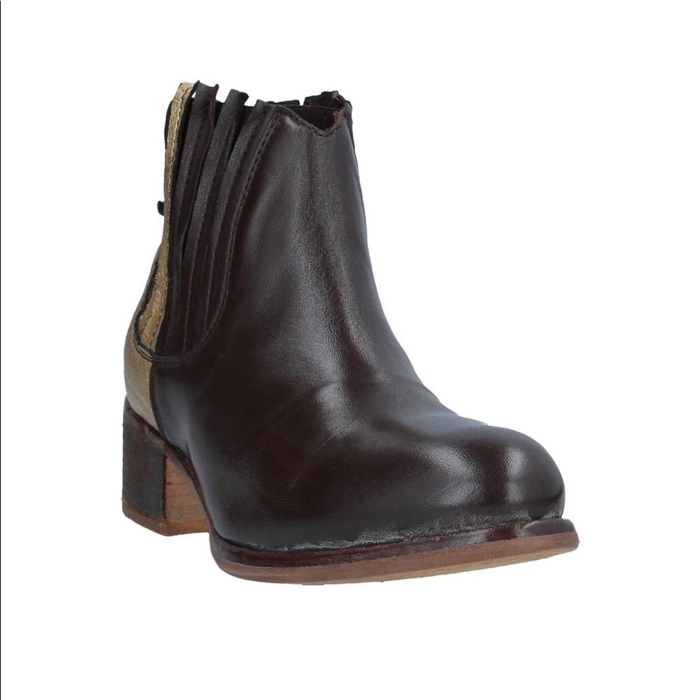 NEW w Box MOMA leather boots booties 7 37 - Picture 4 of 10